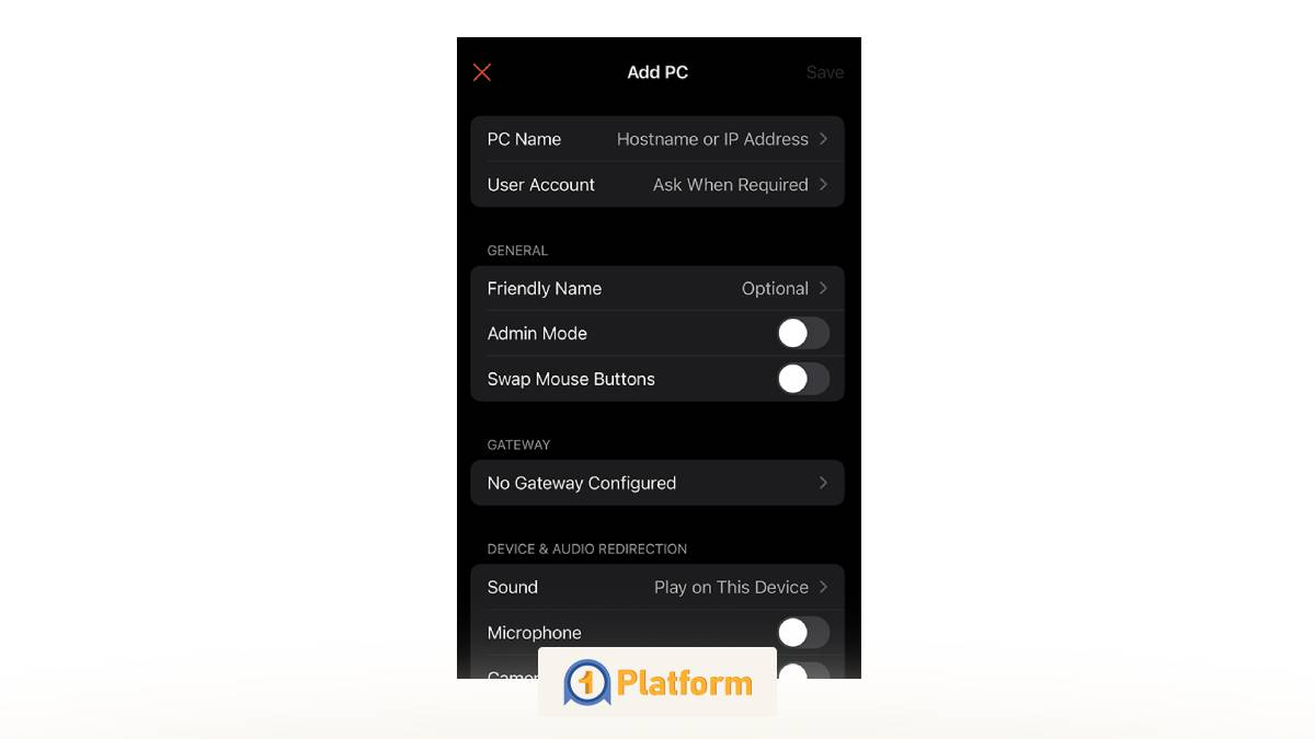 وصل شدن به سرور مجازی ویندوز با ios از طریق اپلیکیشن Windows App 