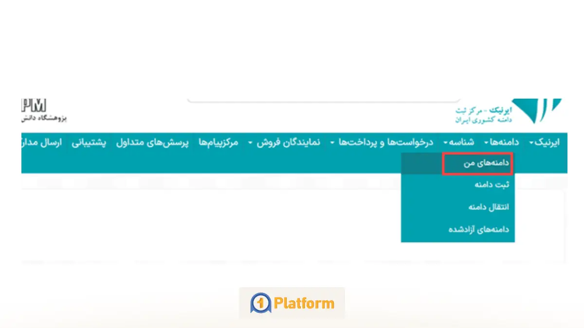 آموزش اتصال دامنه به هاست در سی پنل (راهنمای گامبهگام) 2 تنظیم DNS ها از طریق ایرنیک