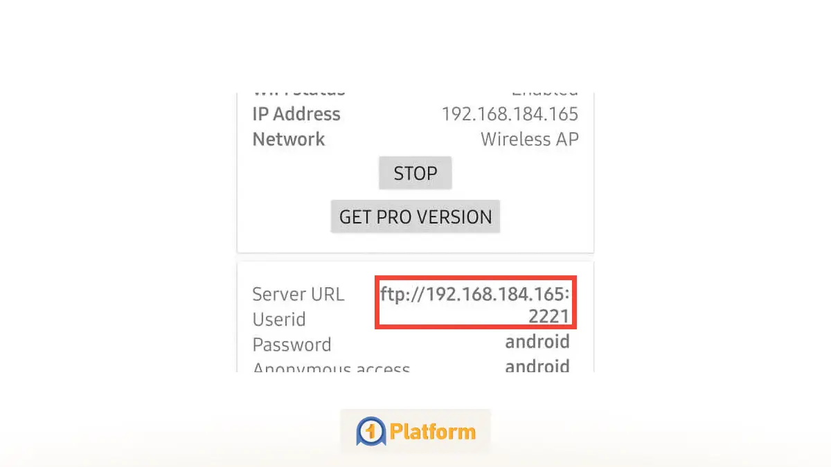 راه‌اندازی سرور FTP