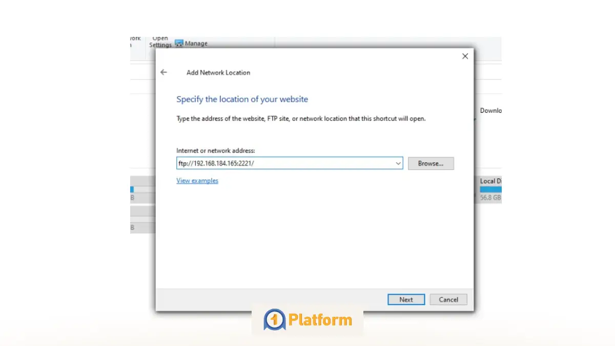 ساختن Network Location در ویندوز