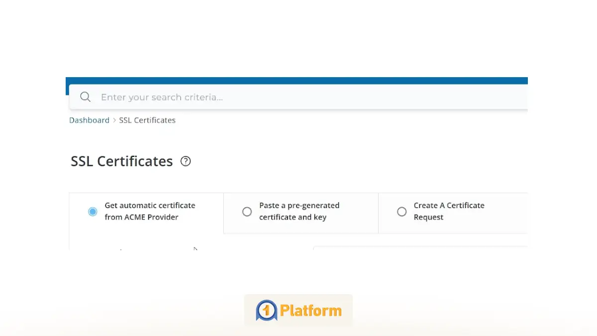 فعال سازی SSL رایگان در دایرکت ادمین (راهنمای تصویری) 2 انتخاب روش نصب SSL