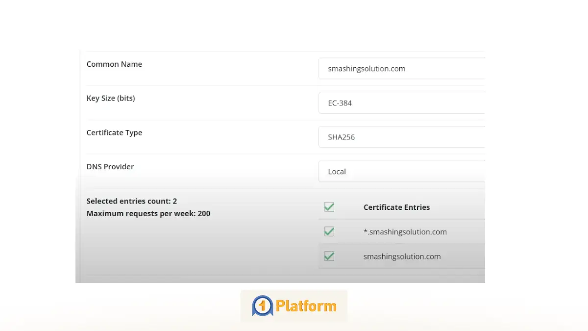 فعال سازی SSL رایگان در دایرکت ادمین (راهنمای تصویری) 6 ذخیره تغییرات نصب SSL