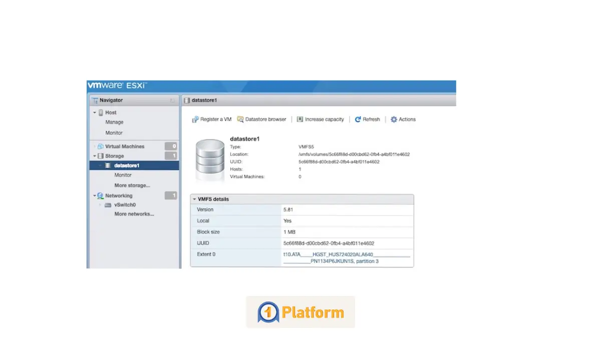 آپلود فایل ISO در VMware ESXi