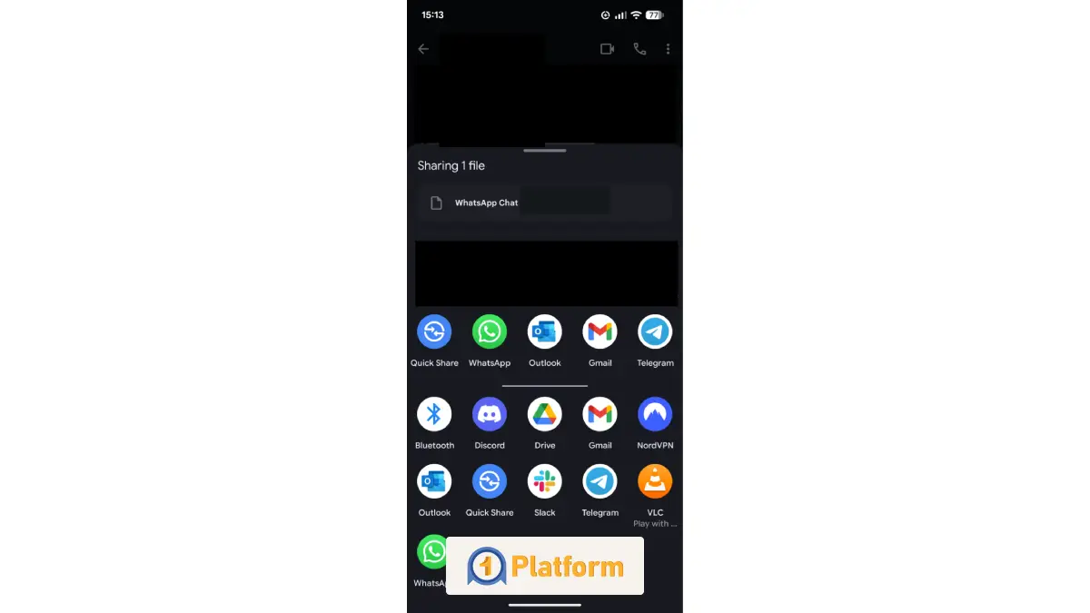 ذخیره چت‌ها قبل از حذف در اندروید (Android) 