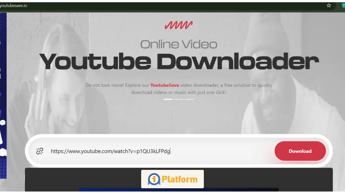 وب‌سایت Youtubesave.io: ساده و کارآمد
