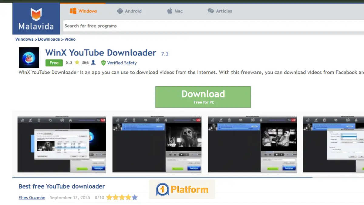WinX YouTube Downloader