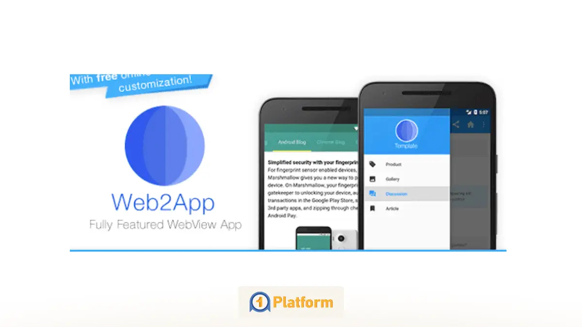 آموزش ساخت اپلیکیشن اندروید برای سایت وردپرس با ۲ روش 9 Web2App؛ سریعترین افزونه وردپرس در اندروید