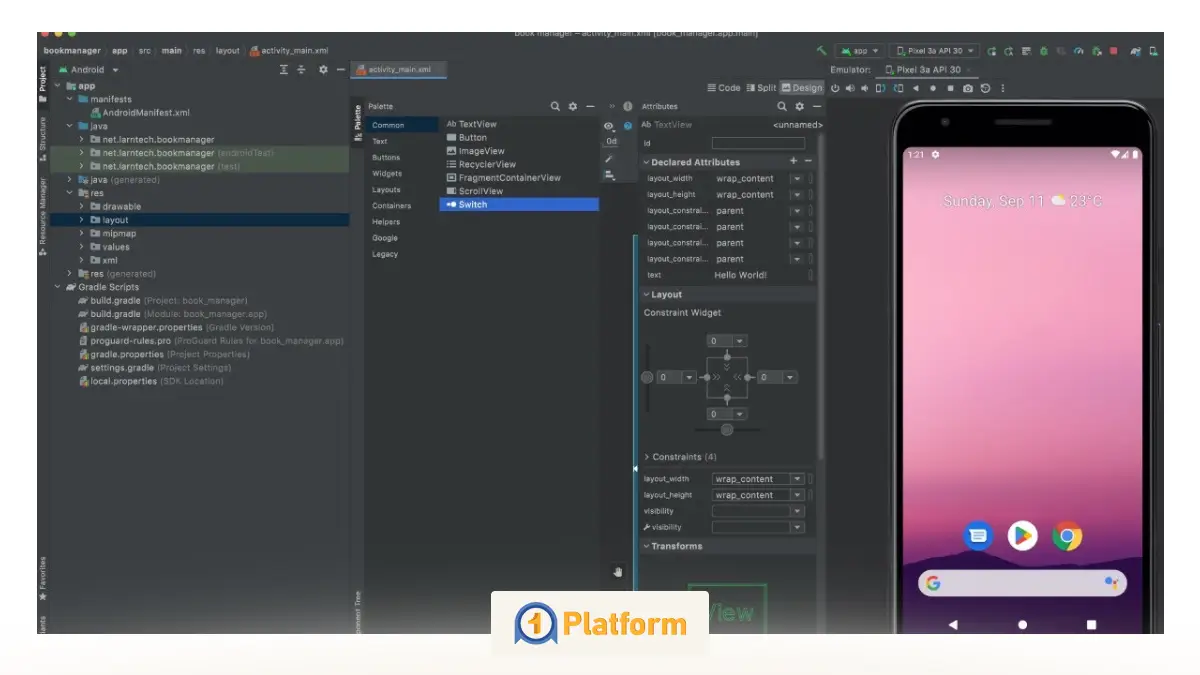 آموزش ساخت اپلیکیشن اندروید برای سایت وردپرس با ۲ روش 12 Android Studio Emulator