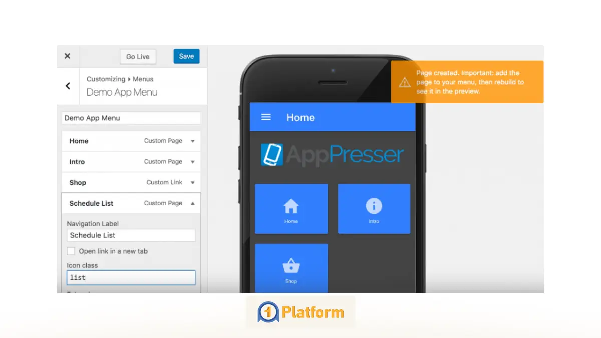 آموزش ساخت اپلیکیشن اندروید برای سایت وردپرس با ۲ روش 11 پیکربندی افزونه (تنظیمات ظاهری و عملکرد اپ)