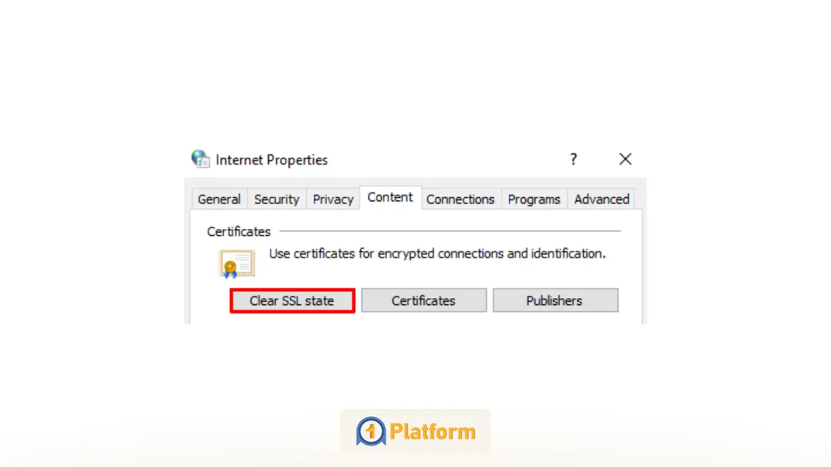 نحوه رفع خطای not secure در گوگل کروم با معرفی ۸ راهکار کاربردی 4 ۳. پاک کردن کش مرورگر و حافظه SSL؛ سادهترین راهکار رفع مشکل not secure در سایت