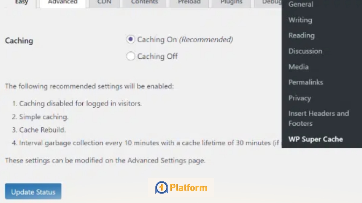 راهنمای کامل نصب افزونه کش وردپرس برای افزایش سرعت سایت 7 فعالسازی کش در افزونه