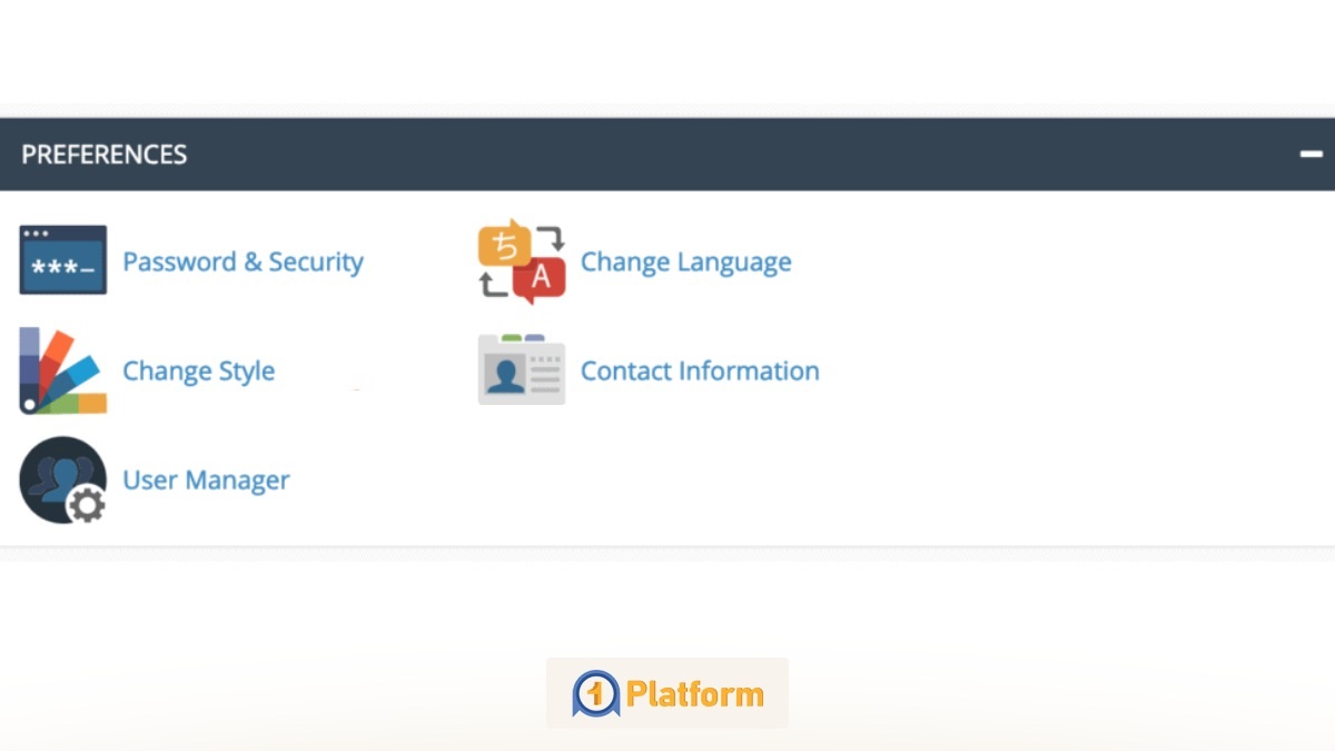آموزش cPanel برای مبتدیها و حرفهایها (تصویری) 9 Changing the language and basic settings of your cPanel account