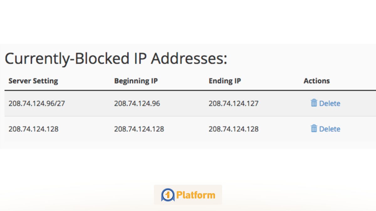 آموزش cPanel برای مبتدیها و حرفهایها (تصویری) 21 مدیریت IP Blocker