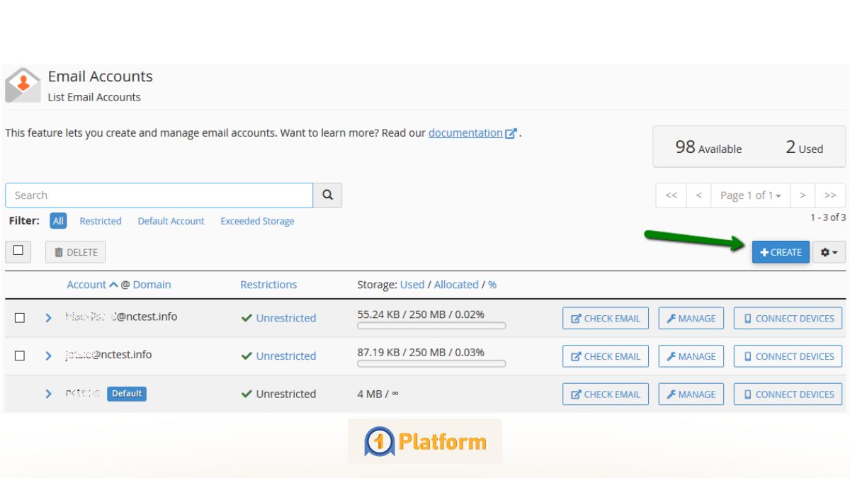 آموزش cPanel برای مبتدیها و حرفهایها (تصویری) 16 مدیریت ایمیلهای سازمانی در آموزش cPanel