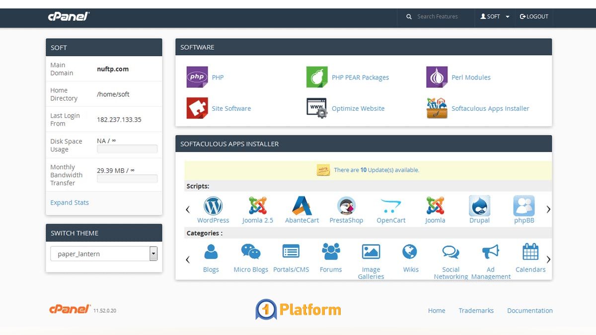 آموزش cPanel برای مبتدیها و حرفهایها (تصویری) 17 نصب سیستمهای مدیریت محتوا (CMS) در سی پنل
